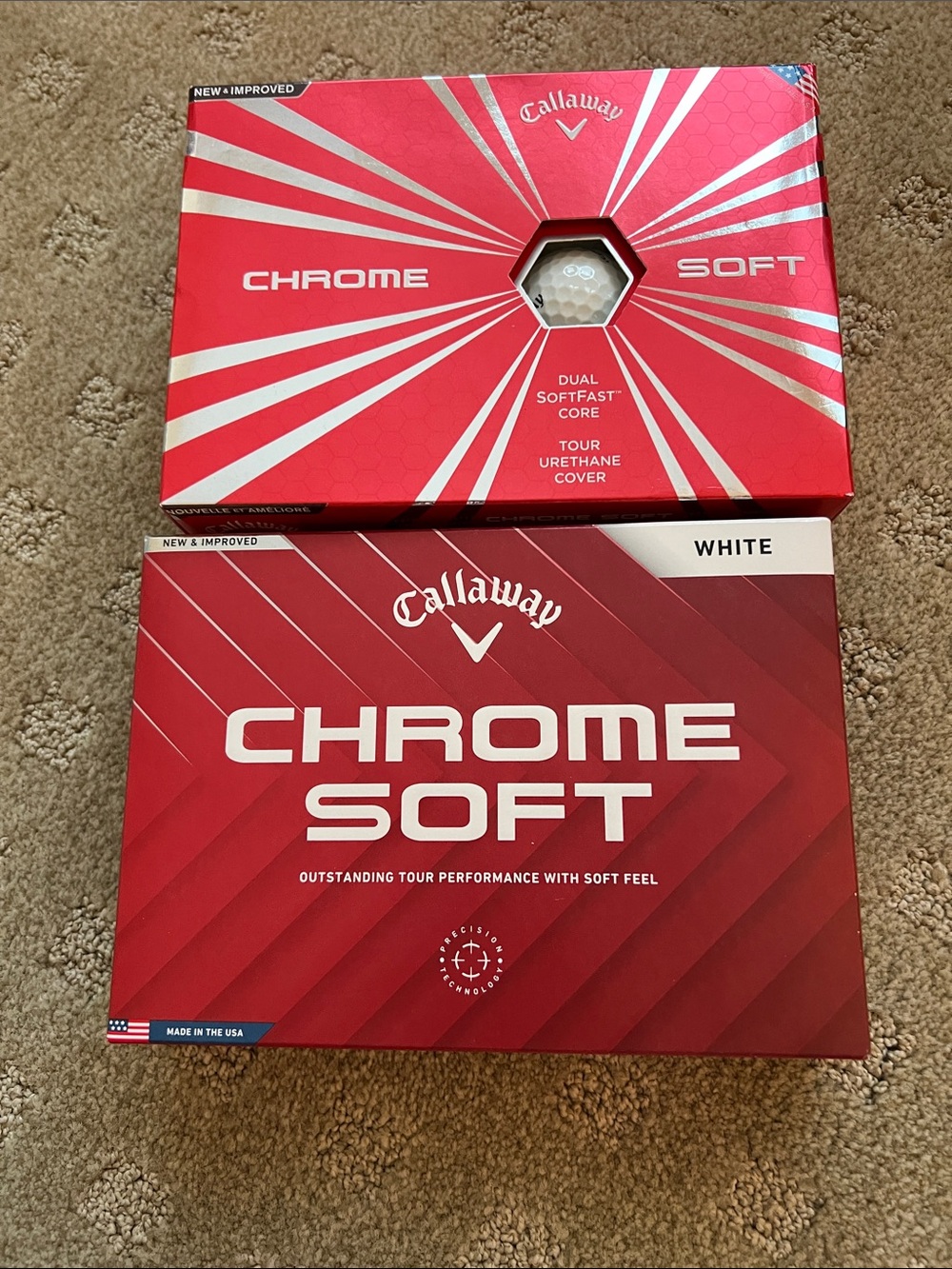 Callaway Chrome Soft 2 dozen balls